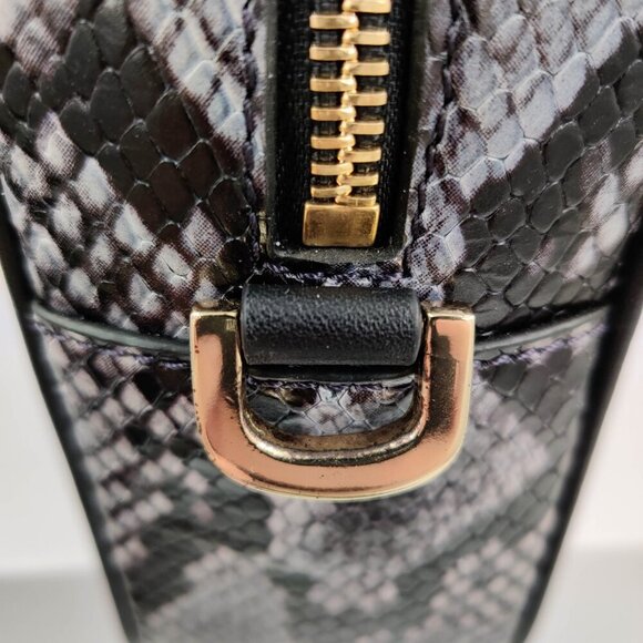 Anine Bing Alice Bag in Cloudy Blue Python - Picture 7 of 10